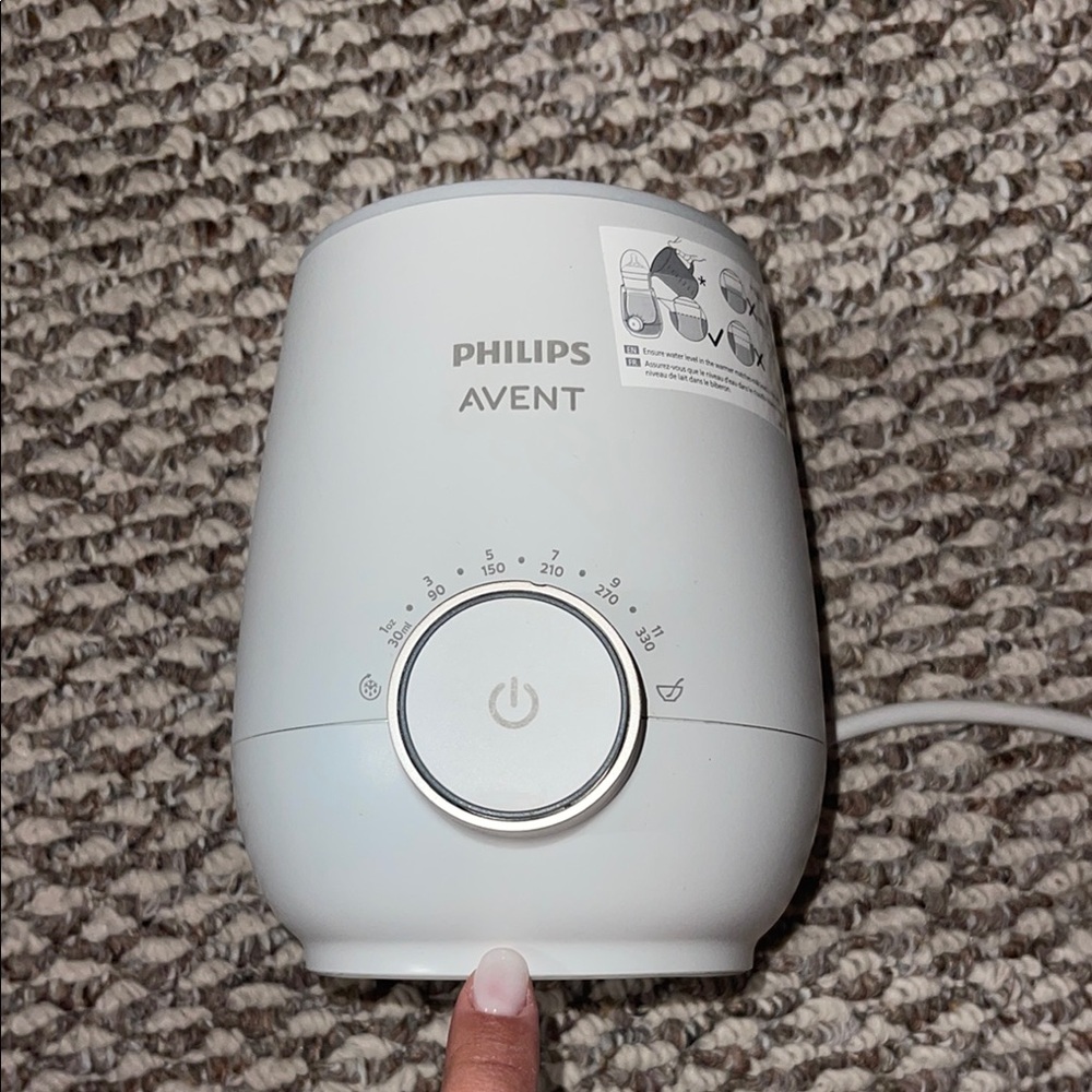 Philips Avent Bottle Warmer - White